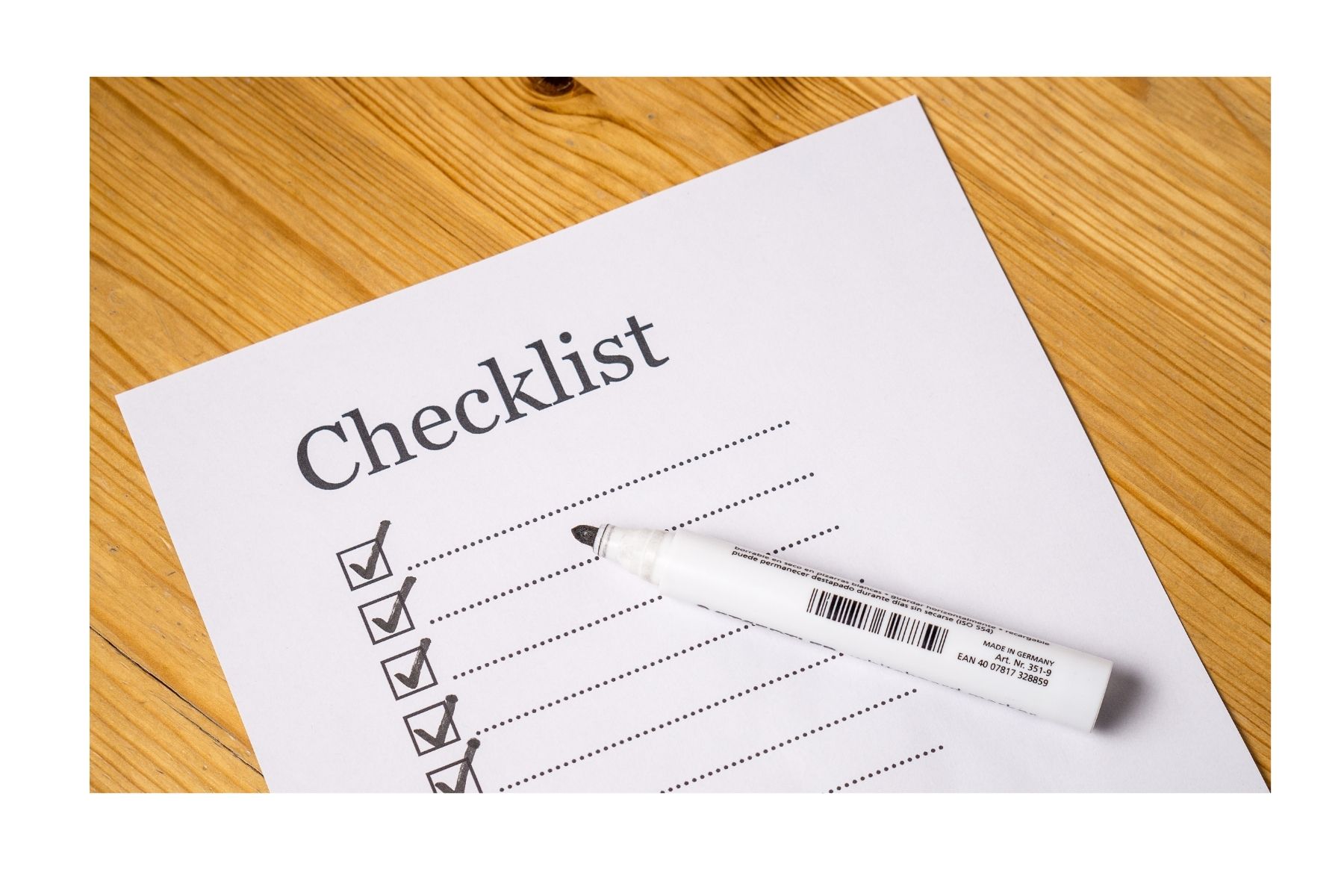Routine Builder Checklists